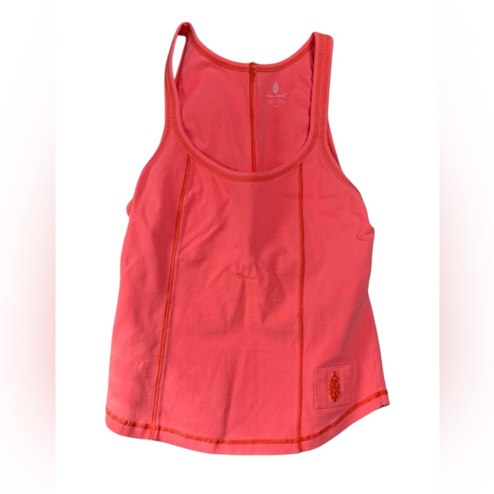 Free People Movement Flow Tank in Orange